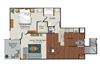 1 Bedroom b 1 Bath Floor Plan 1 Bedroom b 1 Bath Floor Plan at Water's Edge Apartments, Florida, 33351